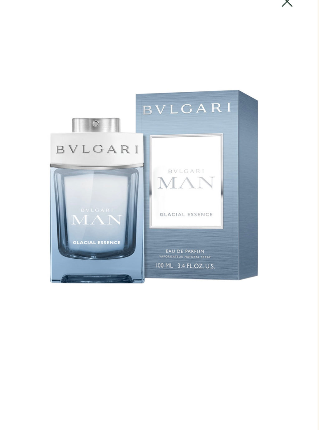 Bvlgari Man Glacial Essen Eau de Parfum 100ml